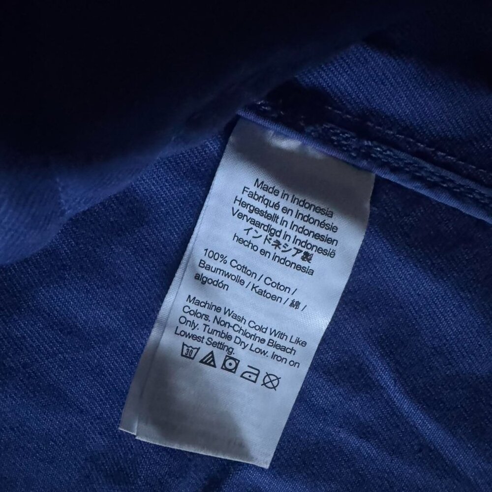 NWT Madewell Crossover Blazer in (Re)generative Chino Cobalt Blue size Small - Picture 6 of 7